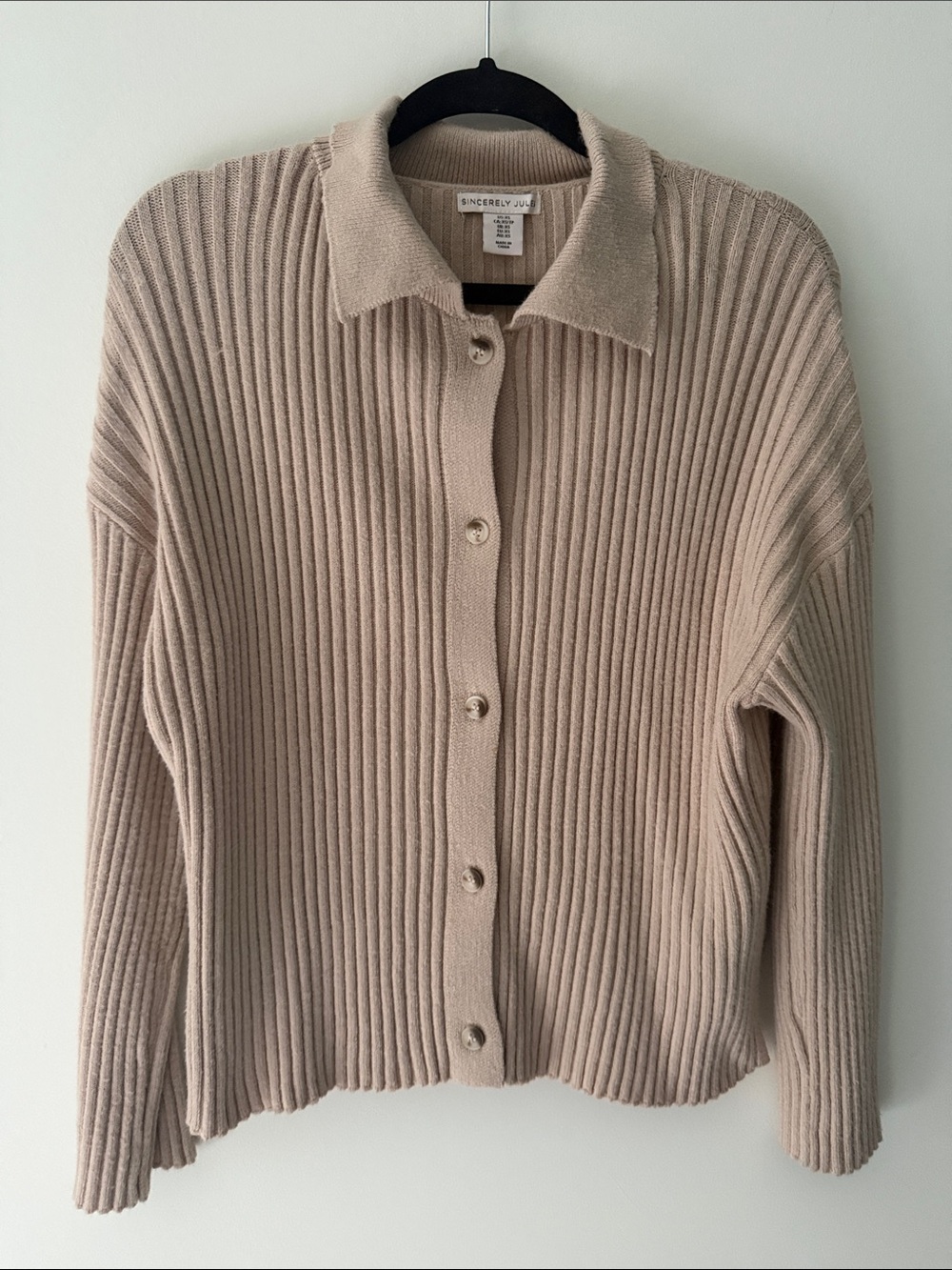 Sincerely Jules Ribbed Cardigan
